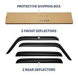 Window Rain Guards Shield for 2007-2018 Jeep