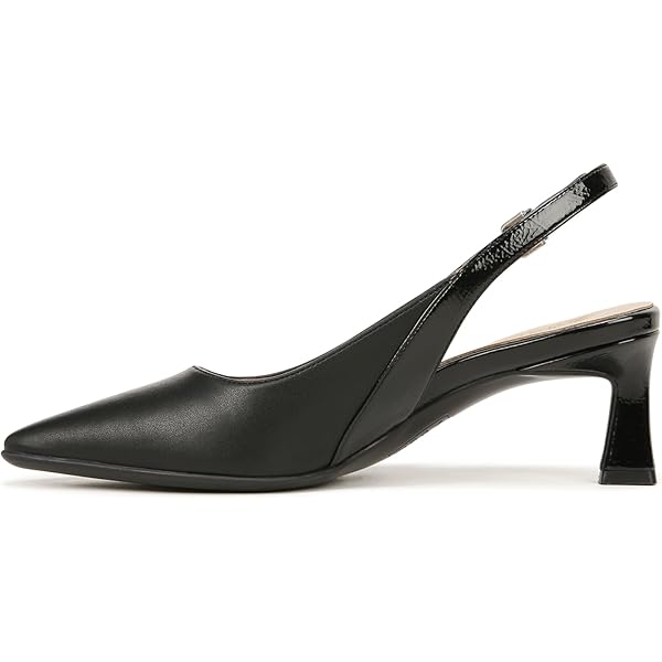 Amazon.com | Naturalizer Womens Dalary Slingback Pump Silver