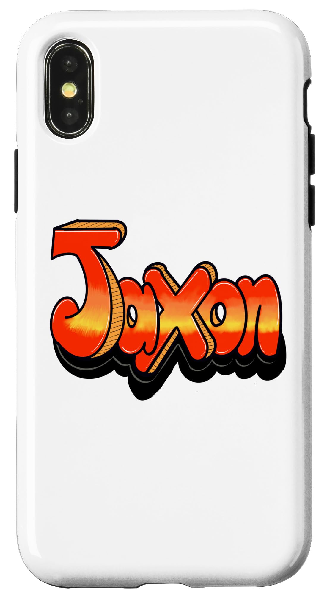 Jaxon boys and mens Personalized Custom name Case for iPhone X/XS