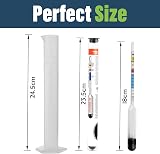 Thermometer World Home Brew Hydrometer with 100ml Trial Jar Kit view 5