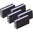 Eeoyu Magnetic Label Holders with Magnets Magnetic Data Card Holders with Clear Plastic Protectors for Metal Shelf, Whiteboard, Set of 50 (0.5 x 2 Inch)