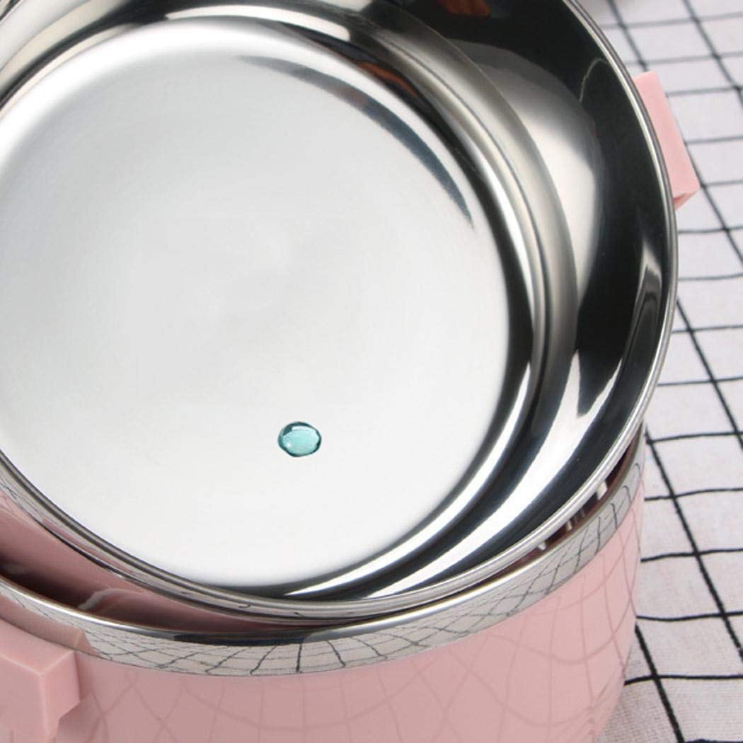 MelysUS Multi-layer Stainless Steel Thermal Insulated Lunch Box Food Storage Container Lunch Boxes