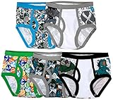 Universal Boys' Little 5-Pack Hunters Brief Underwear, Troll/Multi, 4