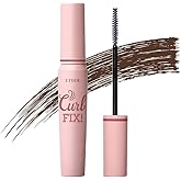 ETUDE Curl Fix Mascara #2 Brown New | A curl fix mascara that keeps fine eyelashes powerfully curled up for 24 hours by ETUDE's own Curl 24H Technology