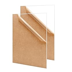 KINLINK 8x12 Acrylic Sheets, 1/8inch (3mm) Clear