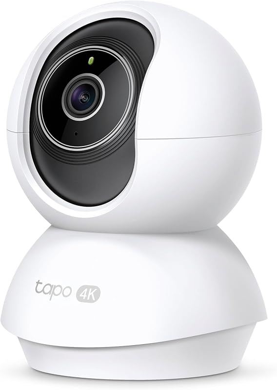 C250 4K Überwachungskamera Innen 360°, Lokale KI-Erkennung & Bewegungsverfolgung mit Zoom, IR-Nachtsicht, Privatsphäre-Sperrzone, Micro-SD oder Cloud Speicher, Haustier & Babyphone mit Kamera