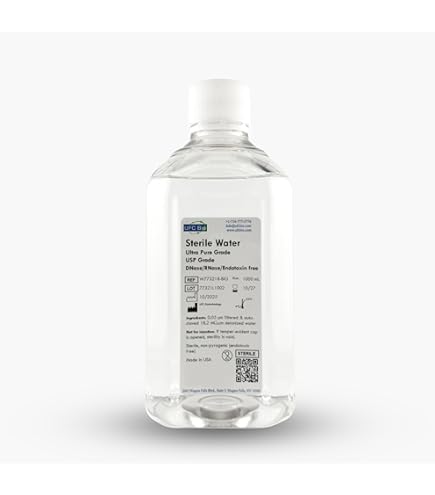 Amazon.com: Sterile Water (6-Pack of 100 ml) : Industrial & Scientific Amazon.com: Sterile Water (6-Pack of 100 ml) : Industrial & Scientific