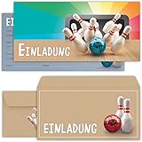 Kegel-Einladungen 6St.: Amazon.de: Spielzeug