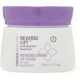 Serious Skincare Reverse Lift Cream In-Tense, Facial Moisturizer for Lifting & Firming, Day and Night, Hydrating, Anti-Aging Skin Care, Peptides, Face Tightening Plant Extracts 1.7 oz