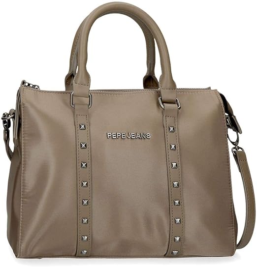Pepe Jeans 7077123, Bolso Mujeres, Beige, Media: Amazon.es: Equipaje