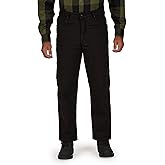 Smith's Workwear Mens Fleece Lined 5 Pocket Canvas PantCasual Pants