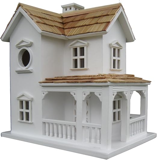 Home Bazaar Prairie Farmhouse Birdhouse Amazon.co.uk Garden & Outdoors