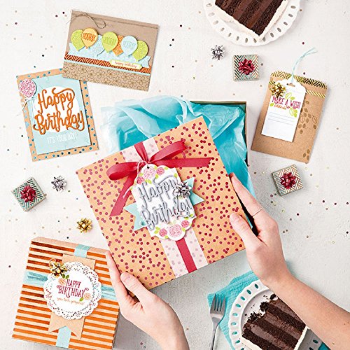 TTLIFE Happy Birthday Die Cutting Dies Embossing Stencil Card Decoration Scrapingbook DIY Crafts