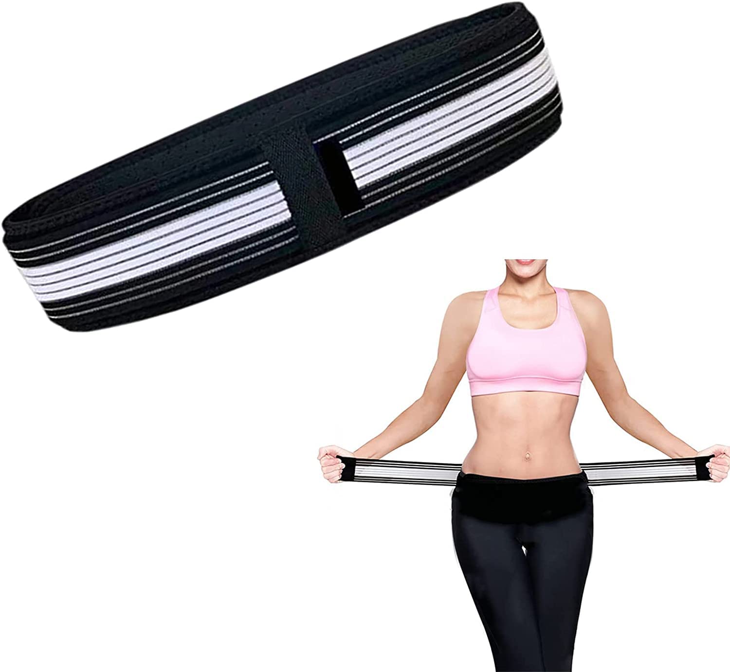 SBYMX Belt Healthy Belt-Eliminate back pain the healthy way, Breathable Lower Back Support Belt for Women and Men, Pelvic, Lumbar - Anti-Slip Adjustable Support Straps (1pc)