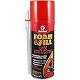Red Devil 0909 Spray Foam, Fill Large Gaps & Cracks Expanding Insulation Polyurethane Foam Sealant, 12 Oz, Off White