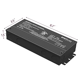 EMITEVER 120W Dimmable LED Driver, 24V Triac