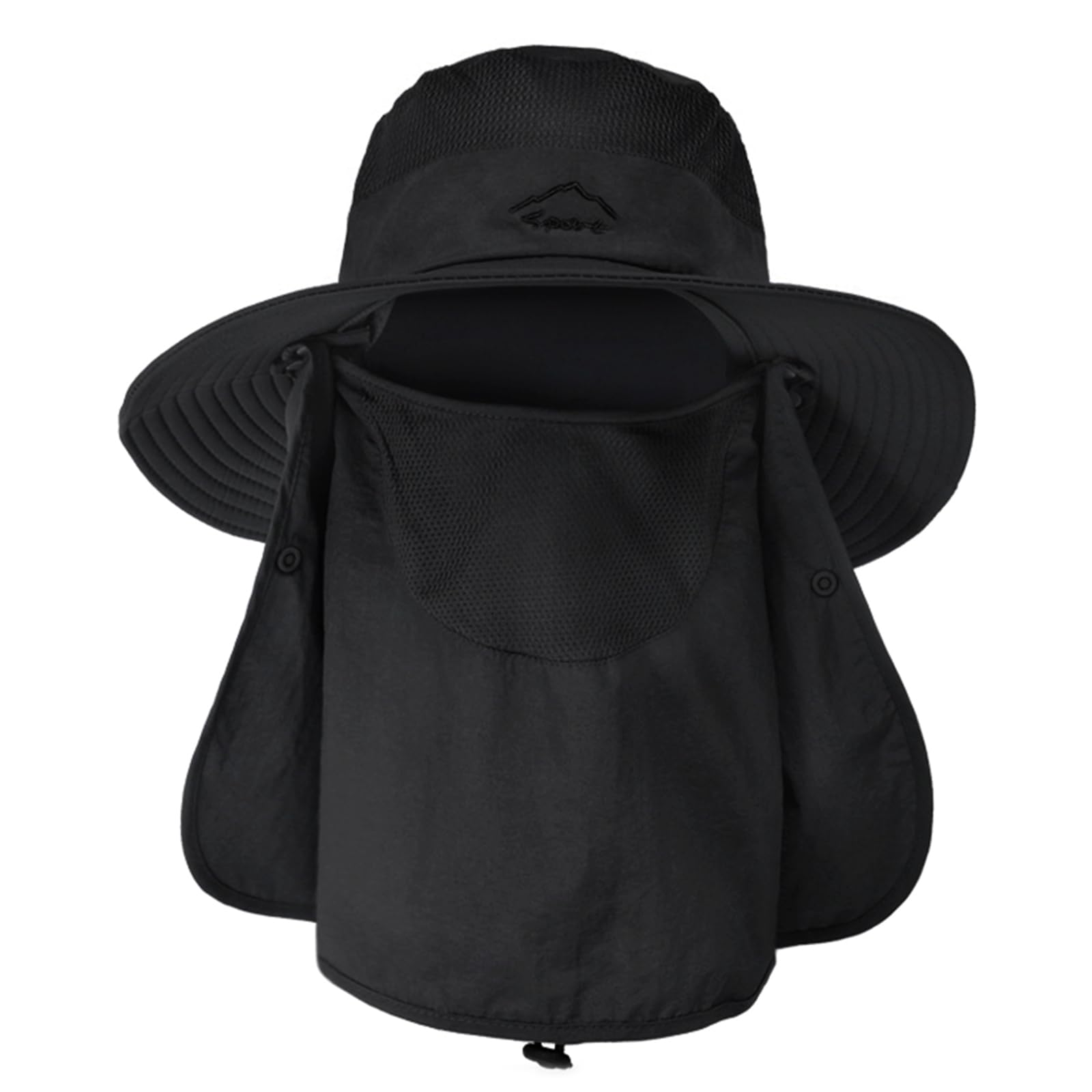 Photo 1 of Sun Hats for Men Women Fishing Hat UPF 50+ Breathable Wide Brim Summer UV Protection Hat with Face Cover & Neck Flap