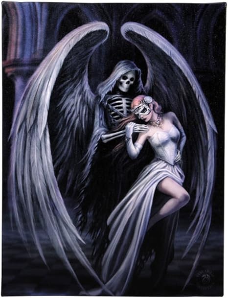 Amazon Com Fantastico Diseno De Anne Stokes Baile Con La Muerte Lona Placa De Pared Home Kitchen Amazon Com Fantastico Diseno De Anne Stokes Baile Con La Muerte Lona Placa De Pared Home Kitchen