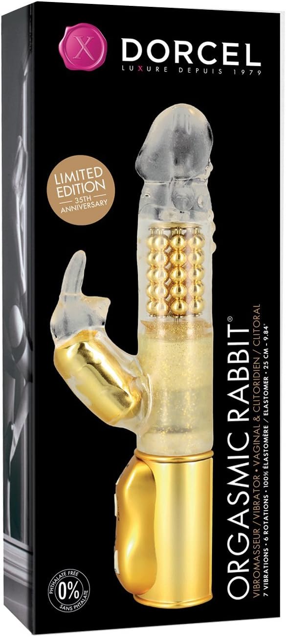Dorcel Gold Limited Edition Orgasmic Rabbit Vibrator - Image 3