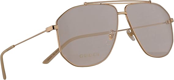 gafas gucci doradas