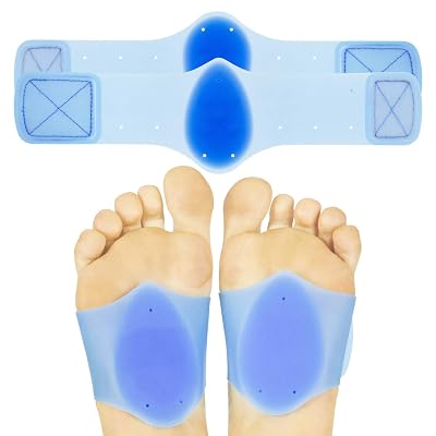 1 Pair Compression Arch Support Sleeves Cushioned Arch Support Braces Gel Pads For Flat Foot Pain Relief Plantar Fasciitis Heel Spurs I3559586097