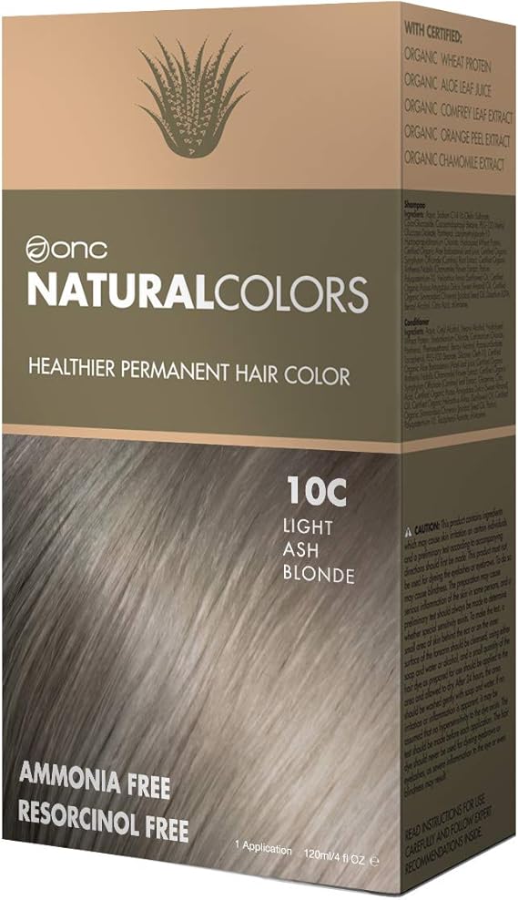 Onc Naturalcolors 10c Light Ash Blonde Healthier Permanent Hair