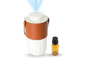 Airpure Auto Diffuser | Waterless Oil Diffuser and Car Air Freshener | Portable Essential Oil Diffuser for Car, Home and Offi