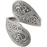 925 Sterling Silver Ring, Oxidized Hand Craved Designer Jewelry, Promise Band, Opal Ring for Unisex, Handmade Minimalist Bohemian Ring