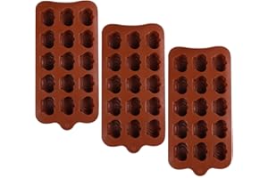 IWOWHERO 3pcs Silicone Candy Molds for Chocolate Gummy Jelly Baking Non-Stick Soft Crown Shape Set for DIY