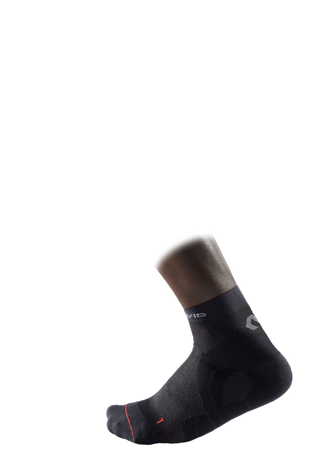 McDavid Men's Low-Cut Team Socks, Black, Large