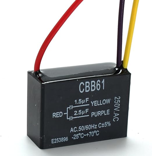Cbb61 Capacitor 3 Wire Diagram