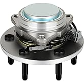 SCITOO 1pc Front Wheel Bearing Hub Assembly 515097 for Cadillac Escalade 2007-2014, for Chevrolet Suburban 1500/Tahoe 2007-2014, for GMC Yukon 2007-2014, for GMC Yukon XL 1500 2007-2014 W/ABS 6 Lugs