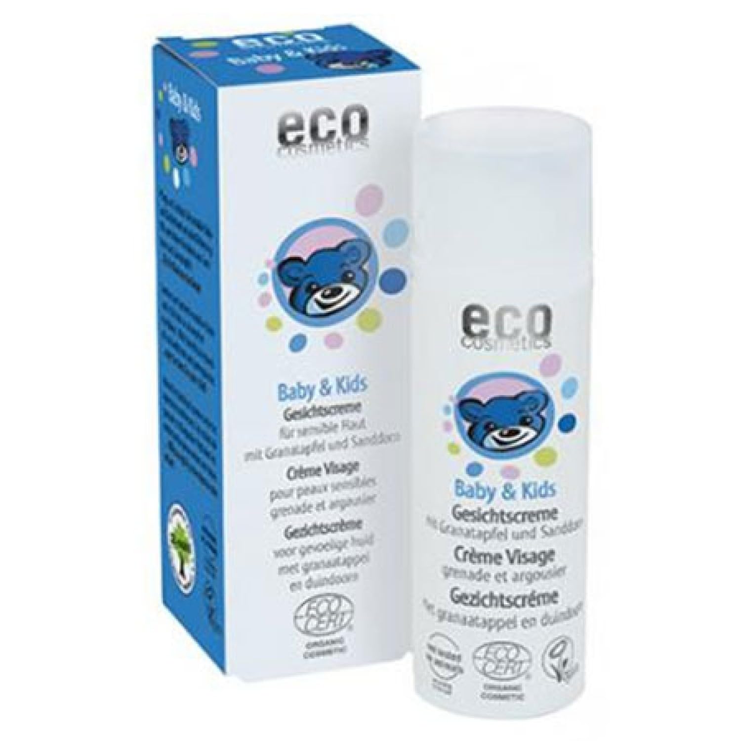 Eco Cosmetics Sea Buckthorn & Pomegranate baby & children facial cream 50ml