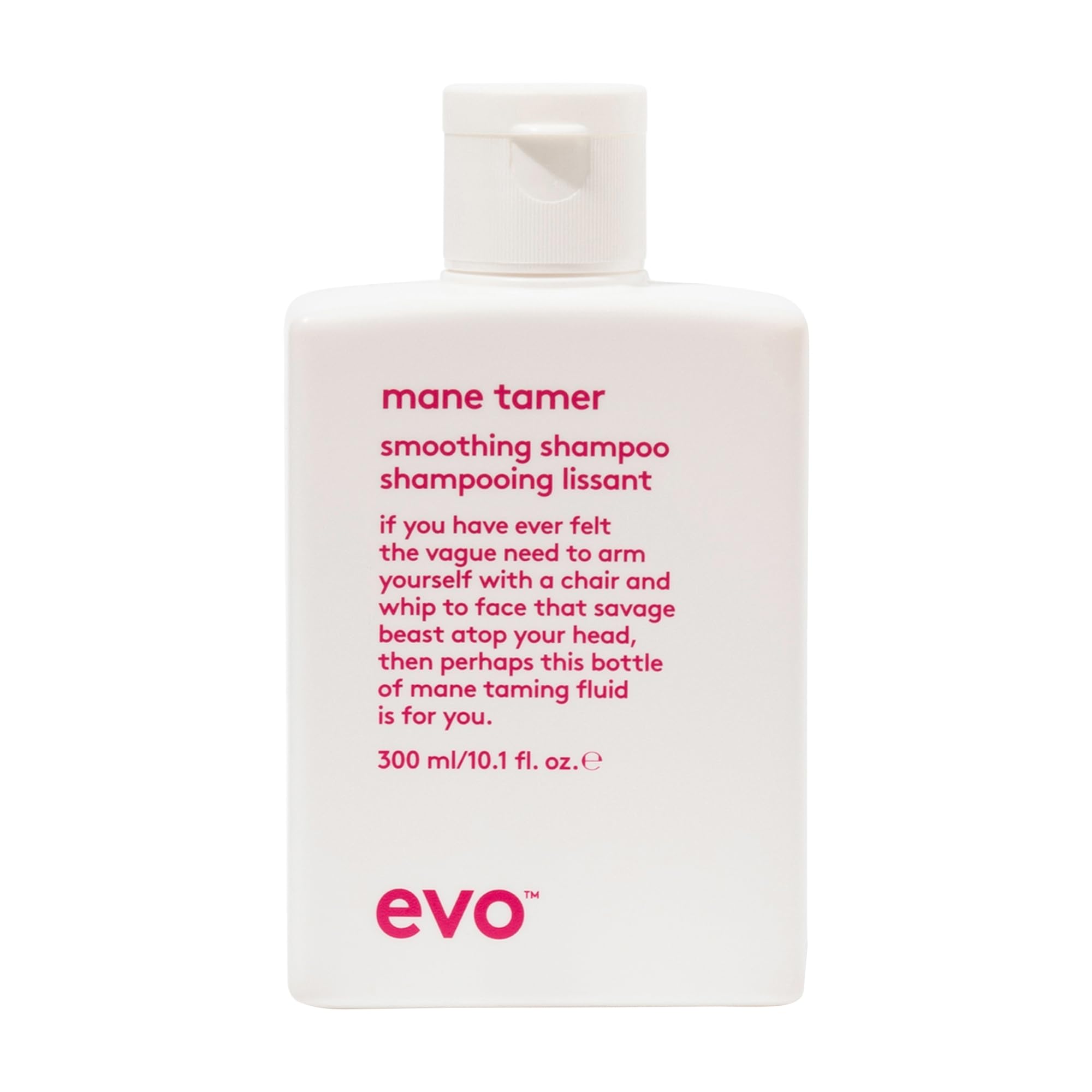 Evo Mane Tamer Smoothing Shampoo - Cleans, Smooths, & Strengthens Hair - Reduces Frizz - 300ml
