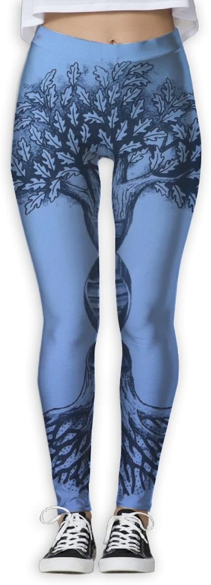 Homlife Abstract Artistic Tree Clipart 3d Printing Yoga Leggings Pants Sport Pilates Workout Skinny Pants At Amazon Women S Clothing Store