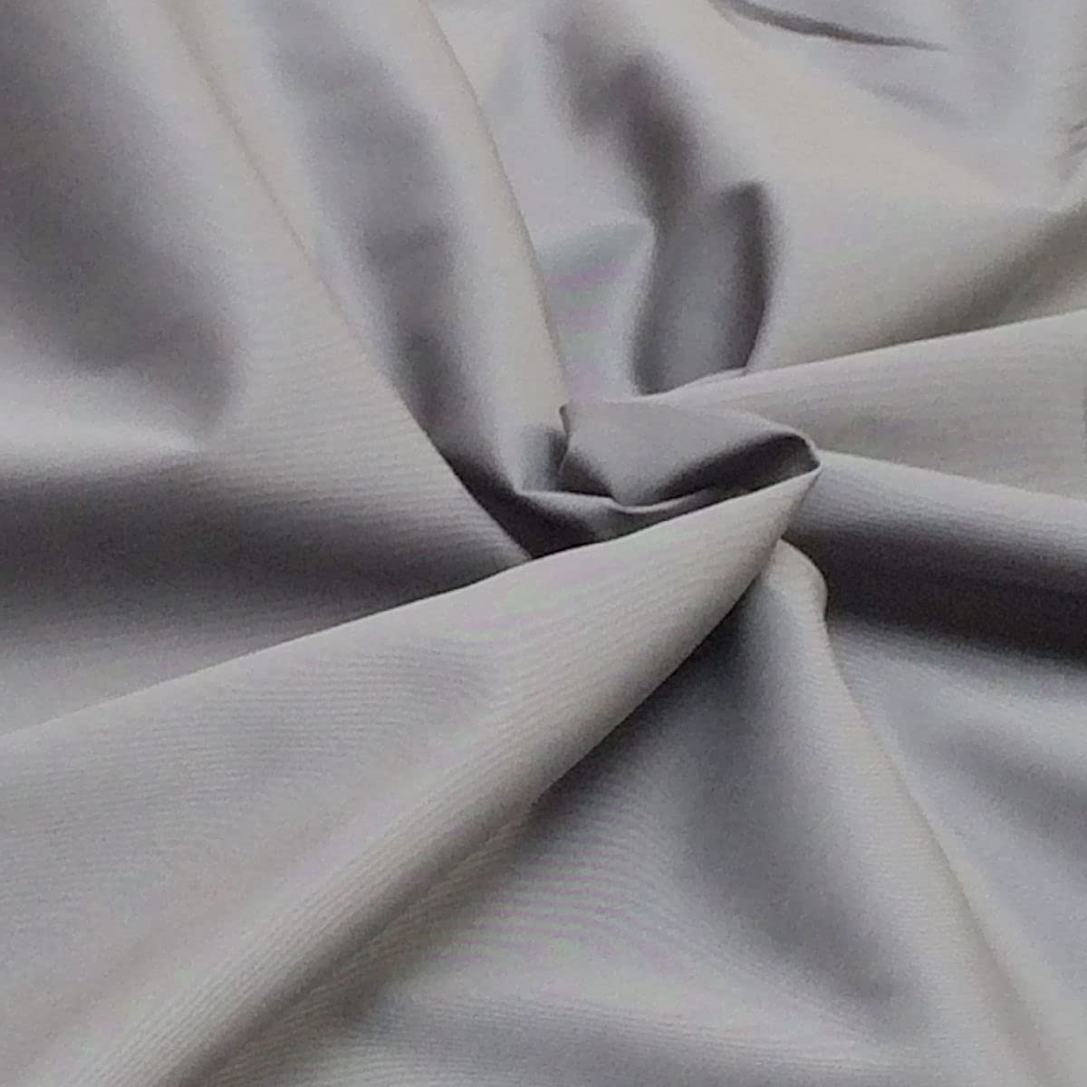 Novato Textiles Grey Polycotton Fabric Solid Craft Material 44" Wide