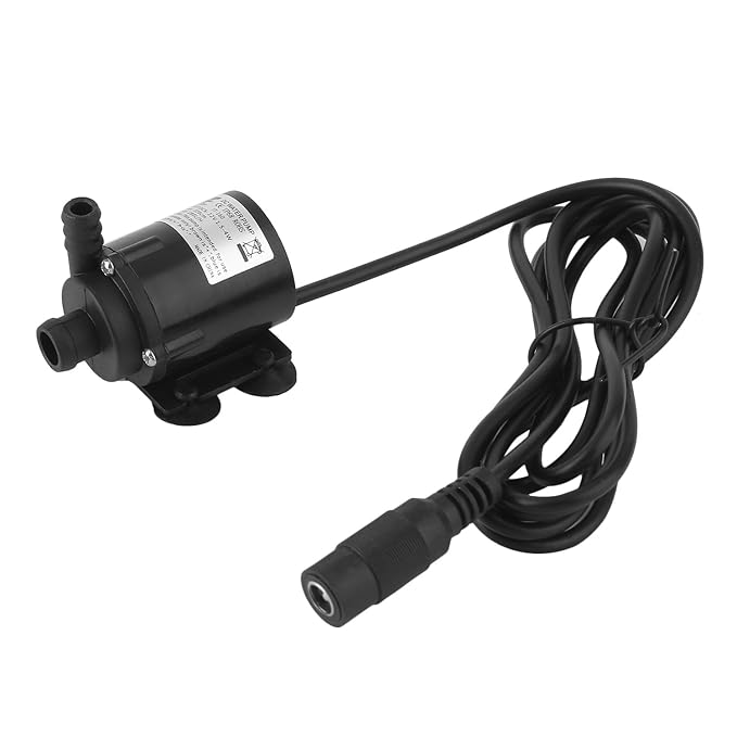 ICOCO DC 6 - 12 V 1.5 - 4 W Mini Bomba de agua - Bomba sumergible ...