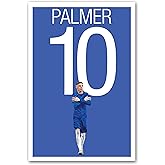 Graphics 17 Cole Palmer Soccer Print - England Poster - Soccer Art - Unframed Football Print - Soccer Decoration - Chelsea Soccer Poster Cole Palmer Football Art