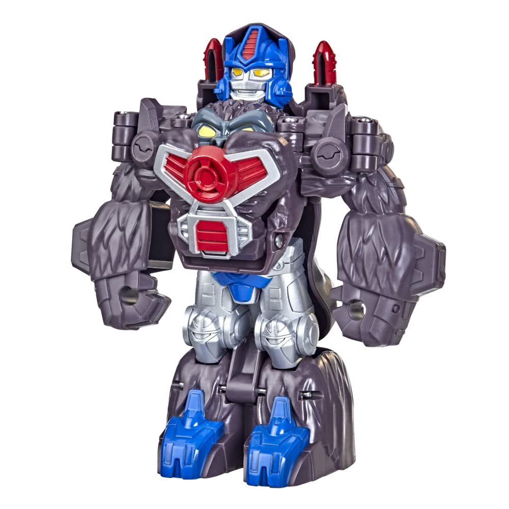 Transformers Classic Heroes Team Optimus Primal, 11 cm Convertible Figure, for Children from 3 Years Old F4442, Multi-Colour