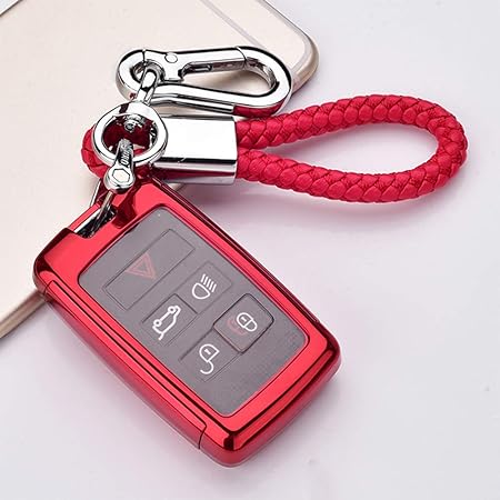 Amazon Kakash ランドローバー ジャガー専用tpu素材スマート キー ケース キーカバー キーホルダー 保護 ケース汚れ 傷防止 落ちに 赤 適合ランドローバー レンジローバーイヴォーク Lz系 19年6月 レンジローバースポーツ 19 ジャガー Eペース X540系 Amazon Kakash ランドローバー ジャガー専用tpu素材スマート キー ケース キーカバー キーホルダー 保護 ケース汚れ 傷防止 落ちに 赤 適合ランドローバー レンジローバーイヴォーク Lz系 19年6月 レンジローバースポーツ 19 ジャガー Eペース X540系