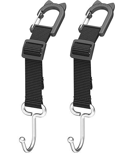 Car Seat Headrest Hooks, 4 Pack Universal Car Hooks, Car Seat