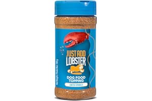 JUST ADD LOBSTER, Premium Natural Dog Food Topper, Single Ingredient Lobster Sprinkles, Healthy Pet Food Seasoning, Meal Topp
