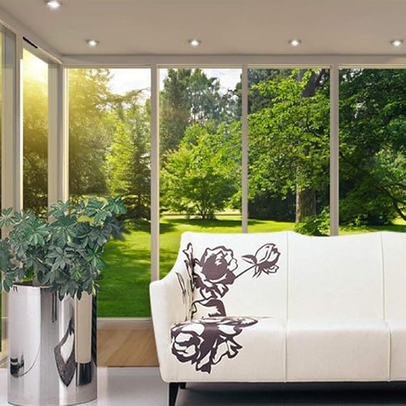 Fiartel Papel tapiz mural 3d personalizado bosque paisaje césped HD