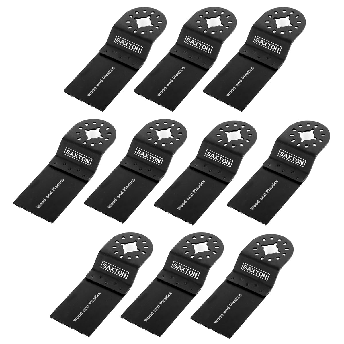 10x 35mm Saxton Blades Compatible with Fein Multimaster, Bosch, Makita Oscillating Multitool