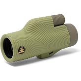 Nocs Provisions Field Tube 10x32 Waterproof Monocular, Bird Watching | 10X Magnification Telescope, Bak4 Prism, Wide Field of View for Backpacking &amp; Wildlife Viewing