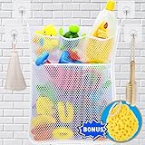 Wemk Bath Toy Bag Baby Bath Toy Organizer Bathroom