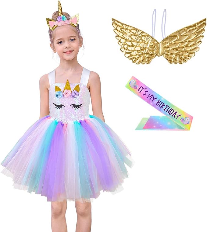 Tutu Dreams Sequin Unicorn Costume for 