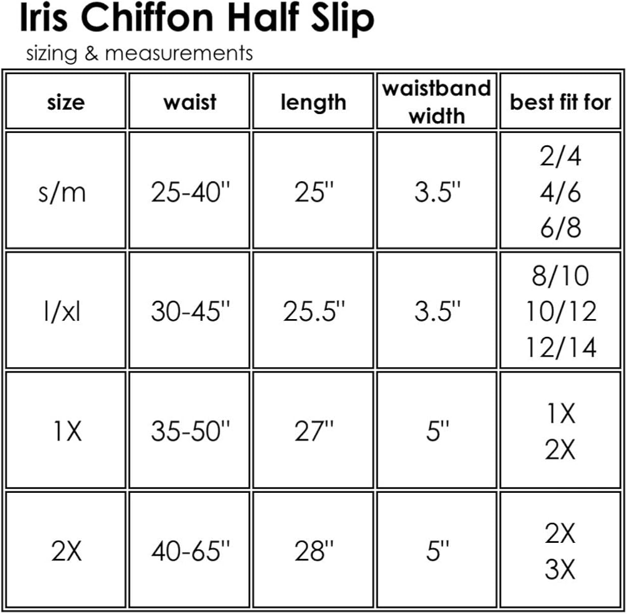 Peekaboo-Chic Iris Chiffon Half Slip Skirt Extender - Womens Skirt Extenders - Skirt Extender for Women at  Women’s Clothing store