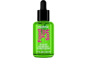 MATRIX Food For Soft Hair Serum Oil For Dry, Brittle and All Hair Types - Softens, Smooths and Adds Shine With Heat Protection, Repairing Leave In With Avocado Oil