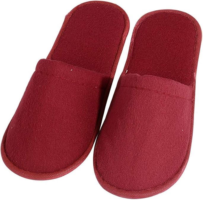 Slippers Disposable Terry Fabric Soft Indoor Slippers for Women Men 43